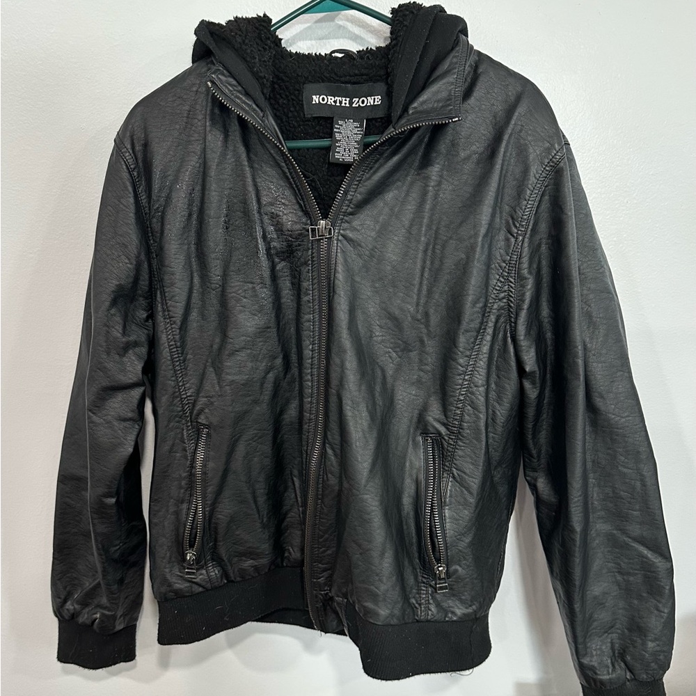 Black Bomber Jacket for Men
